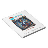 感動的先生テクノロジメモ帳 ノートパッド (アングル)