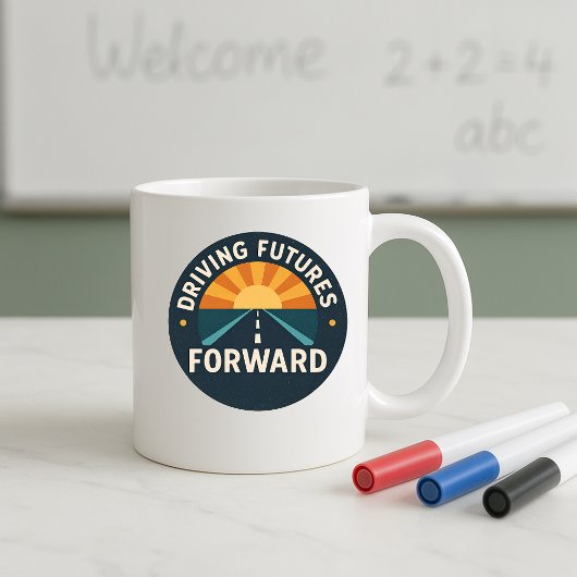 感動的先生杯教え目的付き コーヒーマグカップ