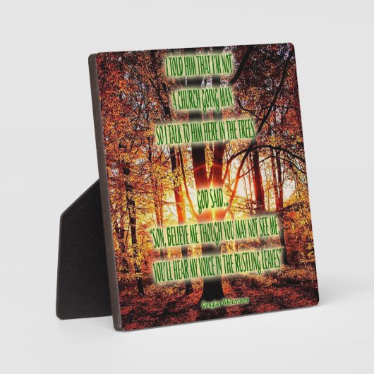 感動的写真 フォトプラーク (正面)