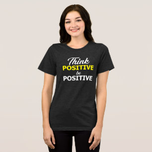感動的前向きシャツ トライブレンドTシャツ
