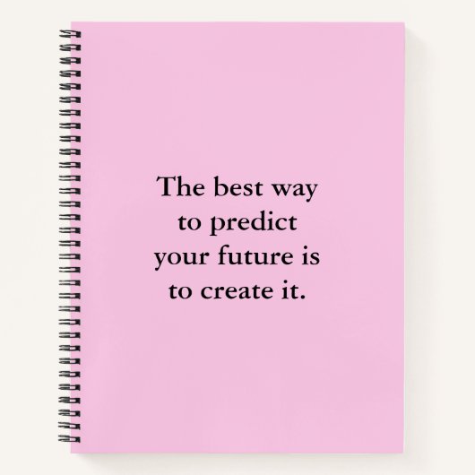 感動的前向き校手帳 ノートブック (正面)