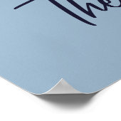 感動的前向き肯定ウォールアートモデティヴ ポスター (角)