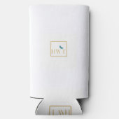 感動的勇気付けられるとサポート スリム缶クーラー (裏面)