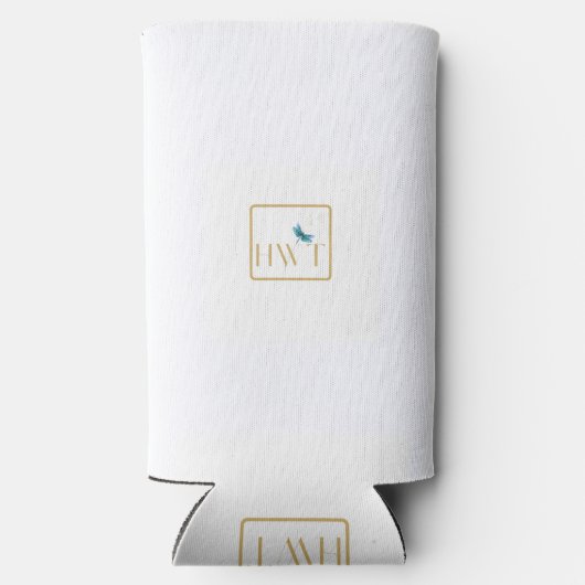 感動的勇気付けられるとサポート スリム缶クーラー (裏面)