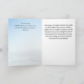 感動的勇気付けられるグリーティングカード カード (内部)