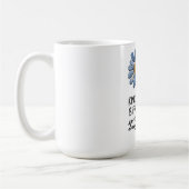 感動的勇気付けられる/引用文 コーヒーマグカップ (左)