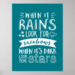 感動的動機引用文考え前向き ポスター