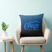 感動的名言 夢を追え クッション (椅子)