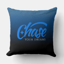 感動的名言 夢を追え クッション