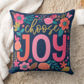 感動的喜びフローラ枕、モチベーションを選択 クッション (ブランケット)