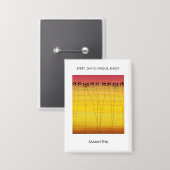 感動的夏素晴らしのココナッツ 缶バッジ (正面/裏面)