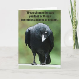 感動的姿勢前向きカード カード