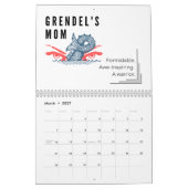 感動的姿2023月壁カレンダー カレンダー (3月 2027)