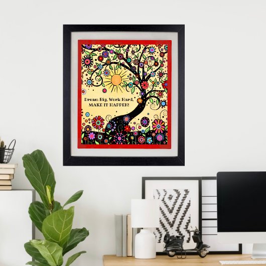 「感動的実現する」おもしろい・ツリー教室 ポスター