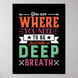 感動的引用文が必要な場所 ポスター