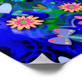 感動的引用文の違い青い教室 ポスター (角)