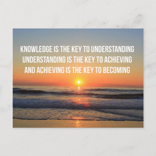 感動的引用文はがき ポストカード (正面)