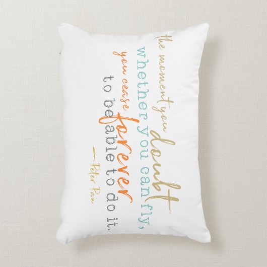 感動的引用文アクセント枕ストーリーブック引用文 アクセントクッション (正面(垂直))