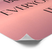 感動的引用文ウォールアートポスター – ミモダンニム ポスター (角)