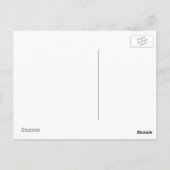 感動的引用文オンターコイズ ポストカード (裏面)