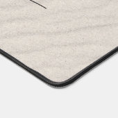 感動的引用文オンビーチ砂 デスクマット (コーナー)