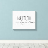 感動的引用文オンホワイトウォッシュウッド キャンバスプリント (インサイチュ (ウッドフロア))