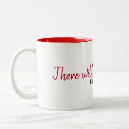 感動的引用文オンホワイト ツートーンマグカップ