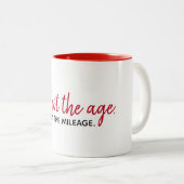 感動的引用文オンホワイト ツートーンマグカップ (正面右)