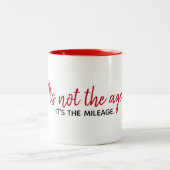 感動的引用文オンホワイト ツートーンマグカップ (中央)