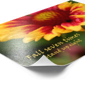 感動的引用文カラフル写真 フォトプリント            (角)