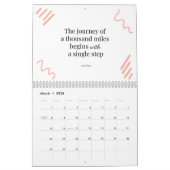 感動的引用文カレンダー2024 カレンダー (3月 2026)