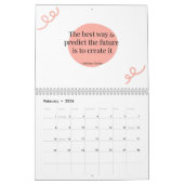 感動的引用文カレンダー2024 カレンダー (2月 2026)