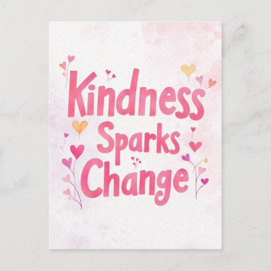 感動的引用文カード – やる気を起こさせる引用文 ポストカード (正面)