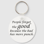 感動的引用文キーホルダーやる気を起こさせることわざ キーホルダー (正面)