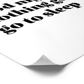 感動的引用文グッドフランスのナイトボンヌイット ポスター (角)