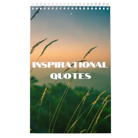 感動的引用文コレクションウォールカレンダー カレンダー (カバー)