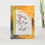 感動的引用文スクリプトのページを書き込む カード (正面)