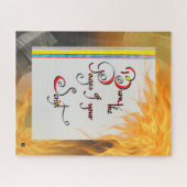 感動的引用文スクリプトのページを書き込む ジグソーパズル (横)