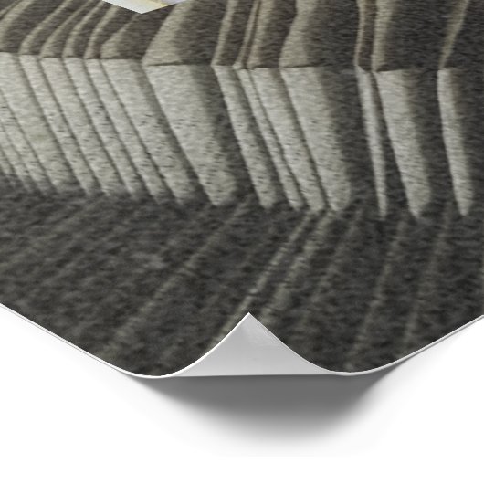 感動的引用文スクリプトのページを書き込む ポスター (角)