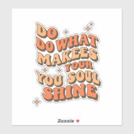 感動的引用文ステッカー – Sの作成を実行 シール