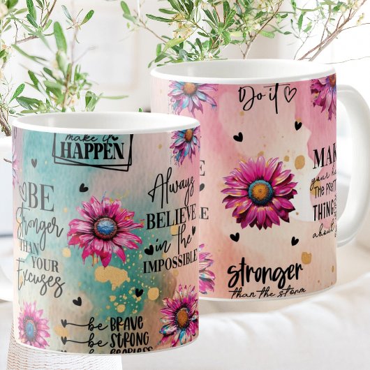 感動的引用文セラミック製マグカップ コーヒーマグカップ