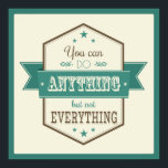 感動的引用文タイポグラフィポスター ポスター<br><div class="desc">タイポグラフィポスター感動的引用文。</div>