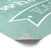 感動的引用文タイポグラフィポスター ポスター (角)