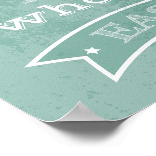 感動的引用文タイポグラフィポスター ポスター (角)