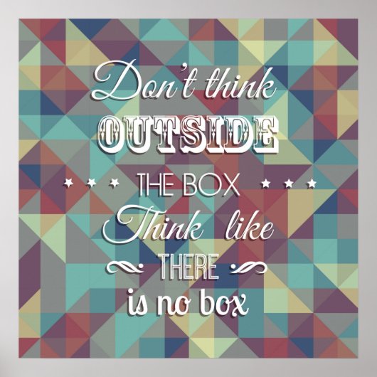 感動的引用文タイポグラフィポスター ポスター (正面)