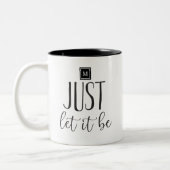 感動的引用文タイポグラフィレもしベ ツートーンマグカップ (左)