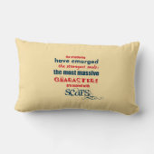 感動的引用文タイポグラフィ ランバークッション (裏面)