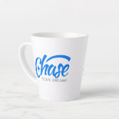 感動的引用文チェイス カフェラテマグ (左アングル)