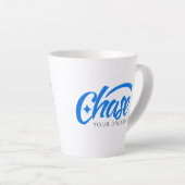 感動的引用文チェイス カフェラテマグ (右アングル)