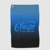 感動的引用文チェイス ゴルフタオル (正面)